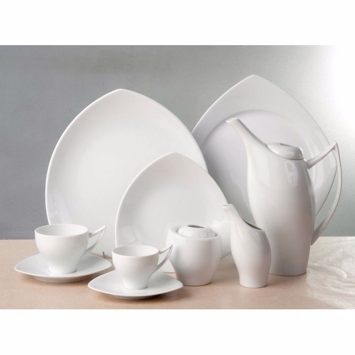 Cryspo Trio Set pastas 7 Temaxion Lefki Porselani 'TRIC WHITE' 3500035